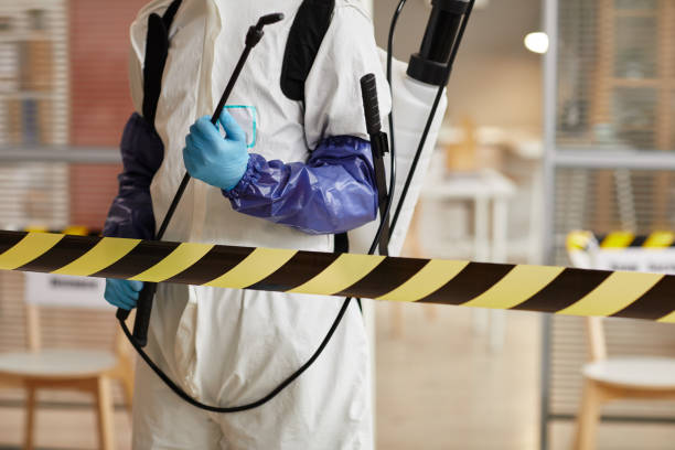Professional Hoarding Cleanup technician working in Manasquan, NJ